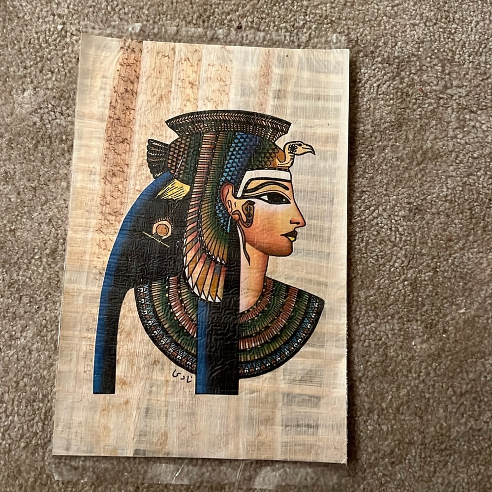 Egyptian papyrus art